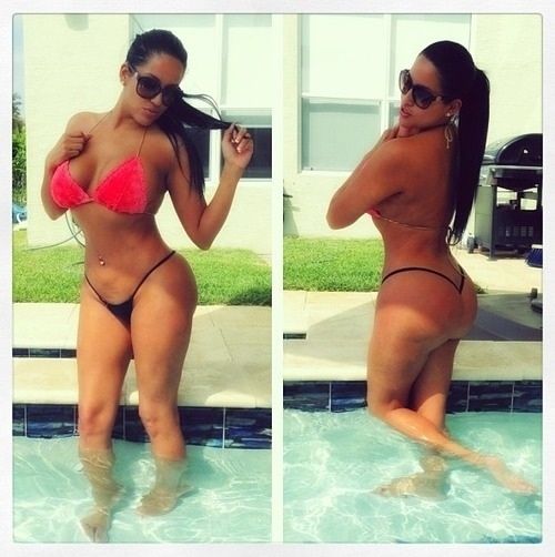 Hot latina brunette in incredible rookie pic
