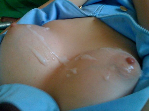 Lovely rookie in hot rookie cum in the face photo