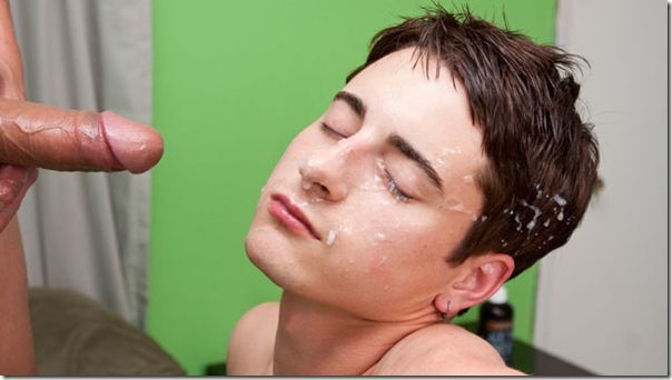 Amazing gay in this hot head jizzed photo