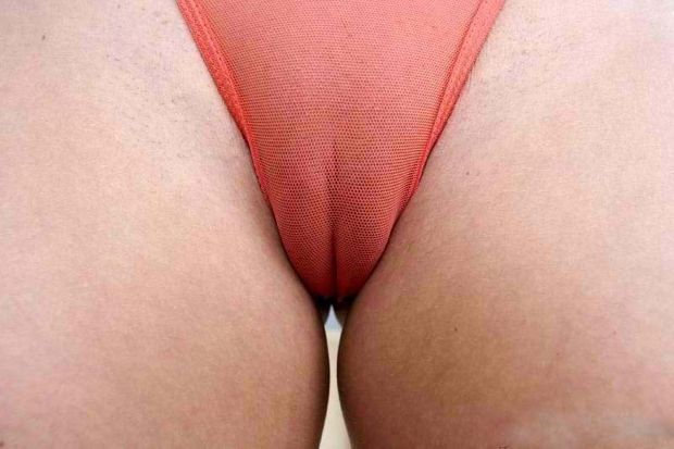 Awesome panties vagina pic
