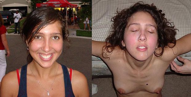 Hot rookie in awesome rookie cum in the face photo