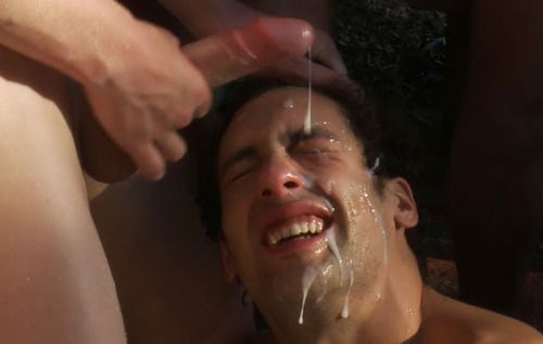 Hot gay in this incredible deepthroat picture