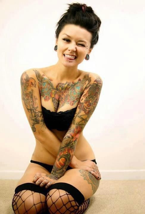 Lovely emo brunette in awesome rookie pic