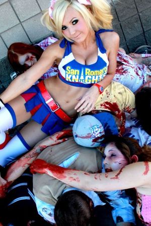 Lollipop Chainsaw - Cheerleader vs Zombies