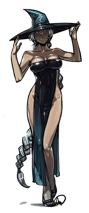 Sexy witch by Ganessa