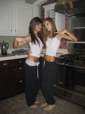 Incredible ex-girlfriend pic with a hot brunette