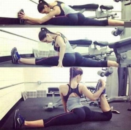 Full Split Nice Ass