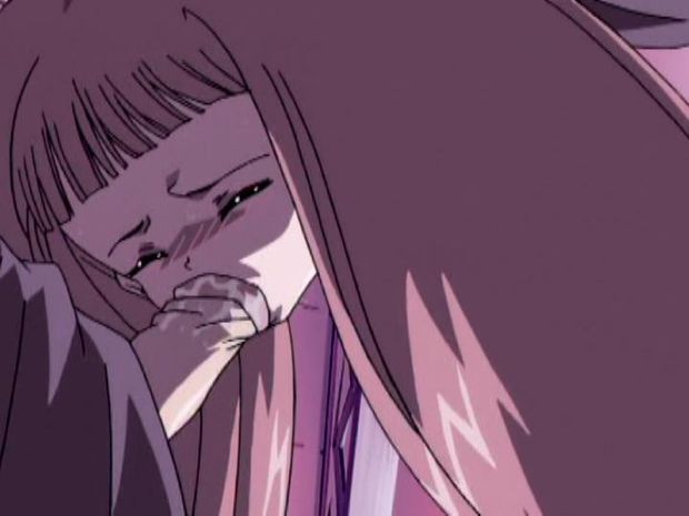 Cute hentai teen sucking a big thick dick