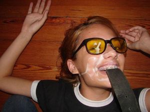 Amazing novice big load pic featuring beautiful teen rookie