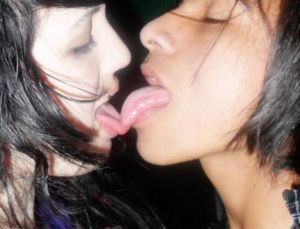 Hot photo with a hot lesbian