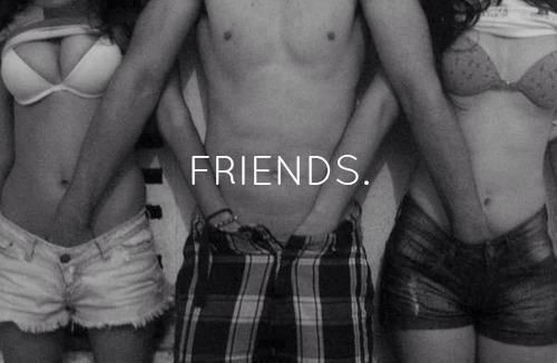 I'd say this is one lucky motherfucker to have friends like those.