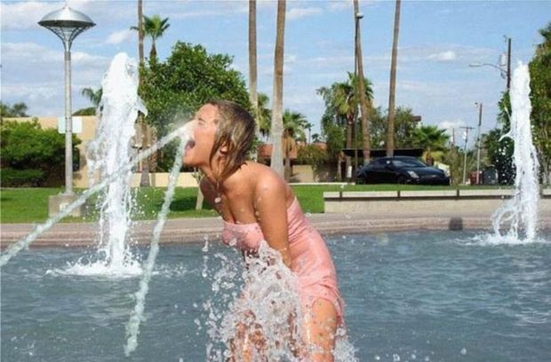 Amazing homemade humor photo with amazing blonde homemade
