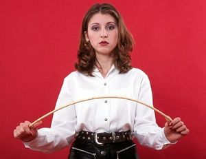 Awesome bondage picture featuring amazing brunette