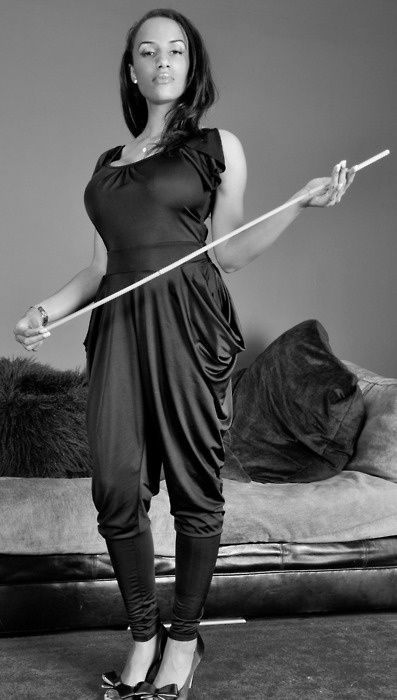 Lovely ebony brunette in this hot bondage ex-girlfriend photo