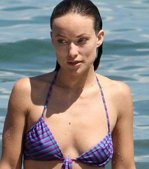 Olivia Wilde hard nipples under bikini