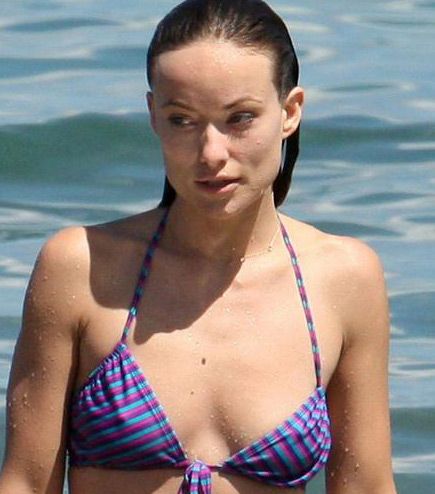 Olivia Wilde hard nipples under bikini