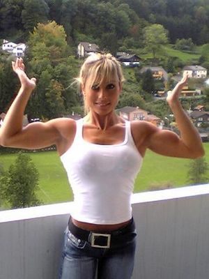 Fabulous blonde in hot photo