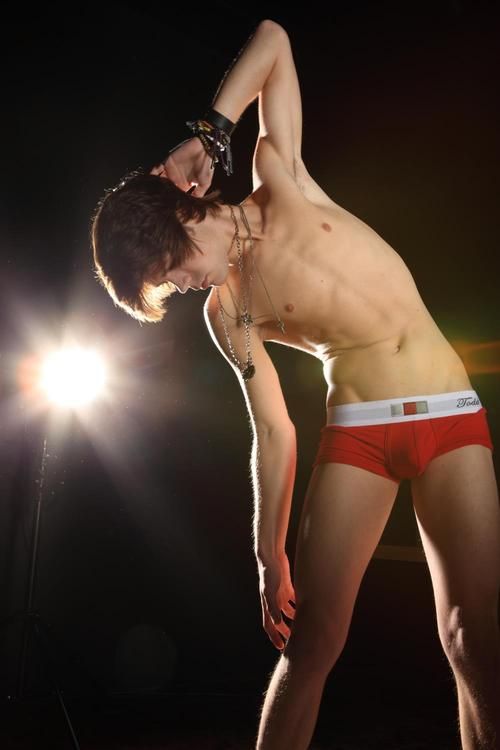 Amazing g-string photo featuring fabulous gay teen