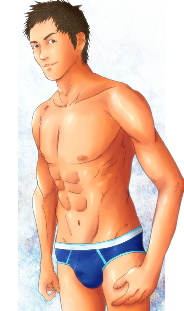 Awesome hentai g-string pic with a stunning gay teen