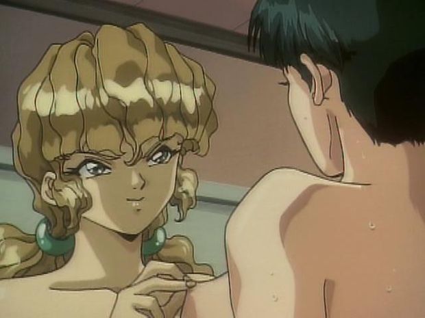 Hentai lesbian beauties playing with their titties