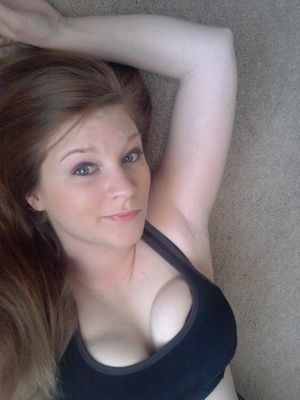 Incredible novice selfshot picture with a fabulous brunette