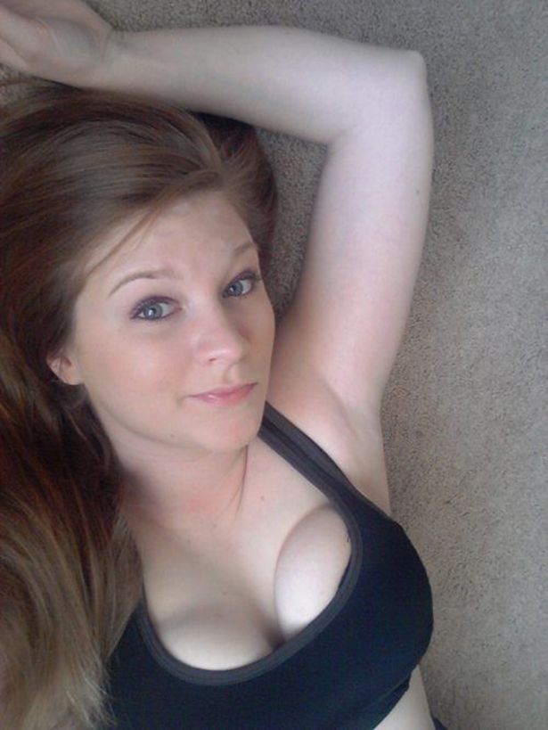 Incredible novice selfshot picture with a fabulous brunette