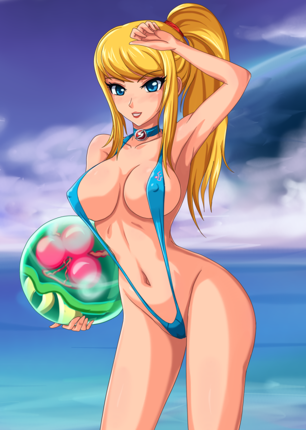 Gorgeous asian blonde in this amazing hentai picture