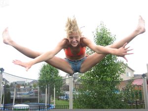 Incredible beginners picture featuring beautiful blonde toned body