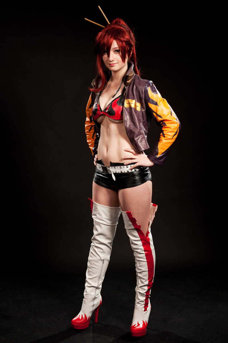 Hot novice uniform photo with gorgeous emo jugs