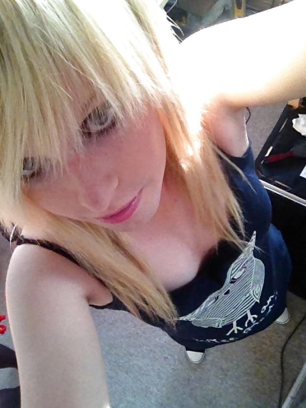 Amazing photo with a superb shemale blonde