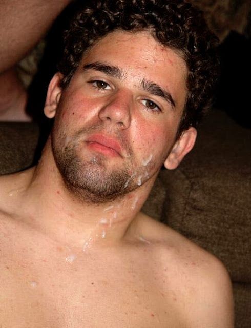 Superb gay in incredible bj photo