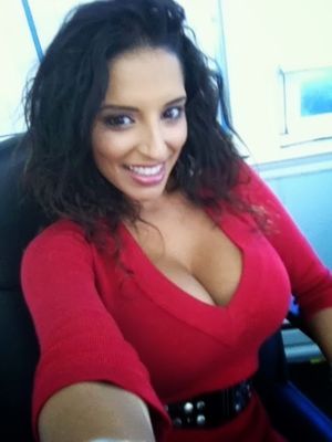 Awesome amateur ex-girlfriend photo with a gorgeous brunette boobs