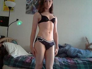 Sexy transvestite teen in awesome picture