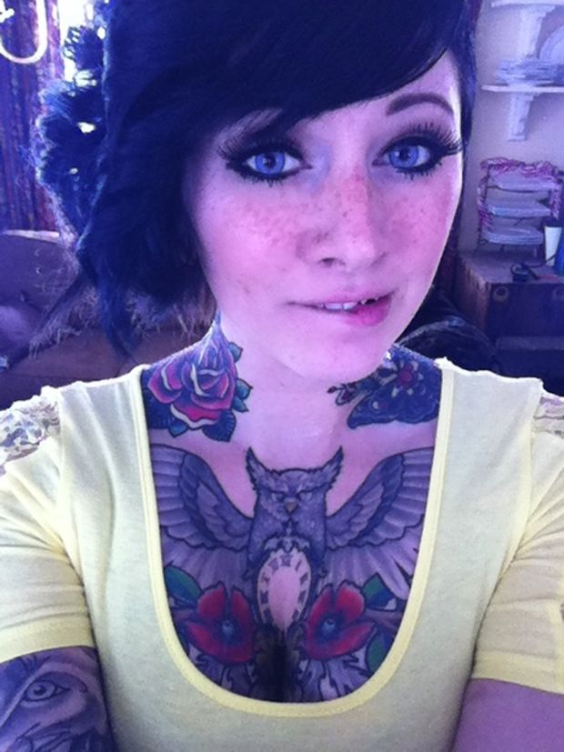 Amazing rookie wife picture with a fabulous emo brunette