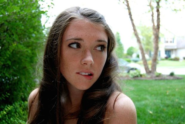 Sexy brunette teen in this incredible amateur wife photo
