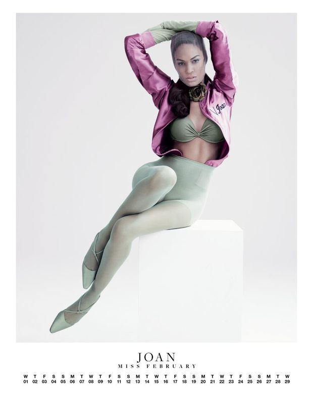 Joan,Super Sexy Model in High Fashion Pantyhose...