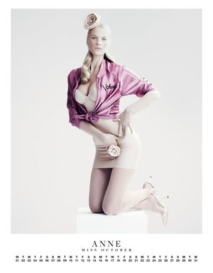 Anne,Super Sexy Model in High Fashion Pantyhose...