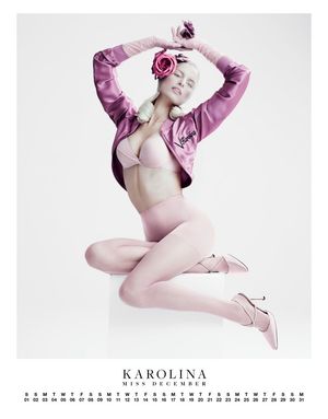 Karolina,Super Sexy Model in High Fashion Pantyhose...