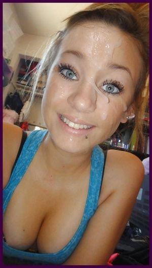 Incredible big load pic with beautiful blonde