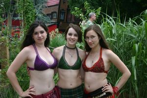 Awesome threesome costume picture