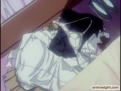Hentai maid fingering pussy and hot fucking by shemale anime