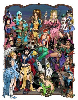 Disney girls came through rough