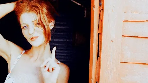naughty red head gif