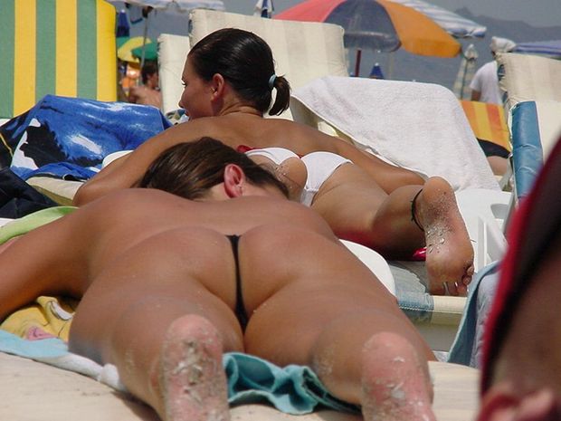 The beach is great! Pussy all lined up for you and you can take your pick!