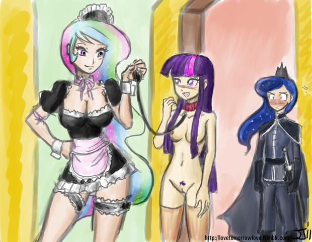 Celestia's sex slave