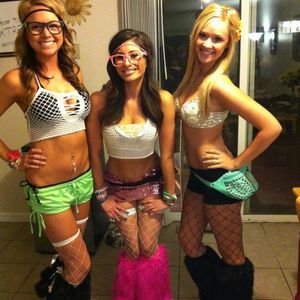 sexy sluts at a party