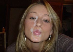Compilation of various pictures of messy cumshots