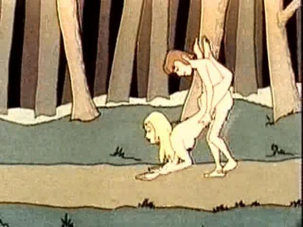 WTF?!?!? lol Vintage porn cartoons had some funny weird shit!