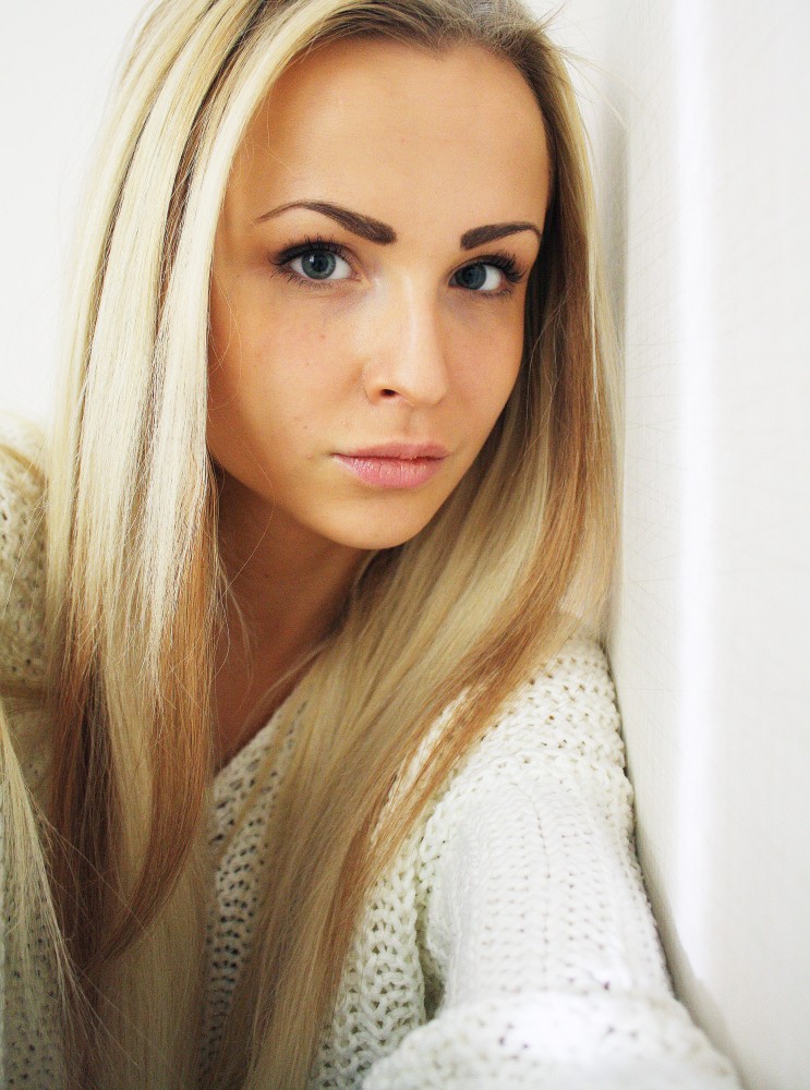 The Beautiful Androgine Model Vicky Eriksson