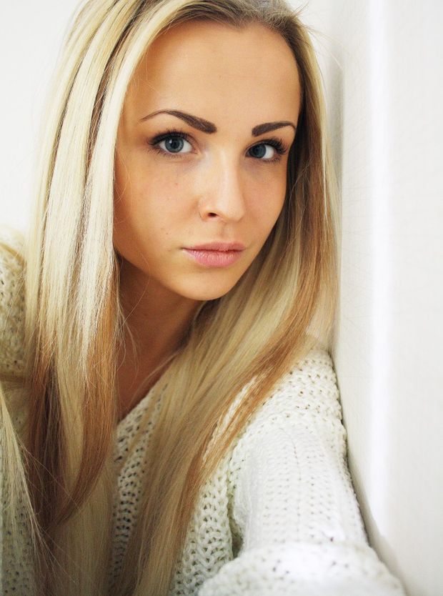 The Beautiful Androgine Model Vicky Eriksson